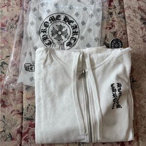 Chrome Hearts White Jacket
